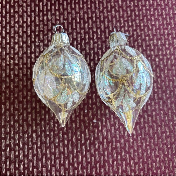 (8) Vintage European Hand-Decorated Blown Glass Ornaments - Romania - EUC - Picture 6 of 6